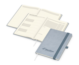 Notizbuch Hardcover orgaLine Mainbook Wochenplaner To-dos Prioritäten Ideen, Papierfarbe Cremefarben