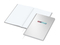 Notizbuch Note-Book Ecken spitz Hardcover matt-farbig, DIN A4, Lineatur Punktraster