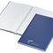 Notizbuch Note-Book Ecken spitz Hardcover matt-farbig, DIN A4, Lineatur Winkelkaro