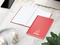 Notizbuch Note-Book Ecken spitz Hardcover matt-farbig, DIN A5, Lineatur Punktraster