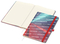 Notizbuch Match-Book Papier-Hardcover individuell bedruckt, DIN A4, Papierfarbe/Lineatur Cremefarben/Winkelkaro, Einband-Oberfläche matt