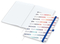 Notizbuch Match-Book Naturpapier-Hardcover individuell bedruckt, DIN A4, Papierfarbe/Lineatur Hochweiß/Winkelkaro, Einband-Papierfarbe Weiß