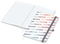 Notizbuch Match-Book Naturpapier-Hardcover individuell bedruckt, DIN A4, Papierfarbe/Lineatur Hochweiß/Winkelkaro, Einband-Papierfarbe Weiß