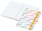 Notizbuch Match-Book Naturpapier-Hardcover individuell bedruckt, DIN A4, Papierfarbe/Lineatur Hochweiß/Winkelkaro, Einband-Papierfarbe Weiß