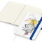 Notizbuch Match-Book Naturpapier-Hardcover individuell bedruckt, DIN A5, Papierfarbe/Lineatur Cremefarben/Winkelkaro, Einband-Papierfarbe Weiß