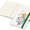 Notizbuch Match-Book Naturpapier-Hardcover individuell bedruckt, DIN A5, Papierfarbe/Lineatur Cremefarben/Winkelkaro, Einband-Papierfarbe Weiß