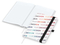 Notizbuch Match-Book Naturpapier-Hardcover individuell bedruckt, DIN A5, Papierfarbe/Lineatur Hochweiß/Winkelkaro, Einband-Papierfarbe Weiß