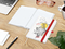 Notizbuch Match-Book Naturpapier-Hardcover individuell bedruckt, DIN A5, Papierfarbe/Lineatur Hochweiß/Winkelkaro, Einband-Papierfarbe Weiß