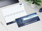 Tisch-Querkalender Master 1 Woche = 2 Seiten 8–21 Uhr, Einband Karton-Softcover