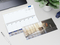 Tisch-Querkalender Master Monatsregister 1 Woche = 2 Seiten 8–21 Uhr, Einband Karton-Softcover