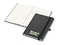 Notizbuch Organic-Book RECYCLING Apfelleder-Hardcover farbig A5, Lineatur Winkelkaro, Material-Infoblatt nein, Siebdruck-Digital inkl.
