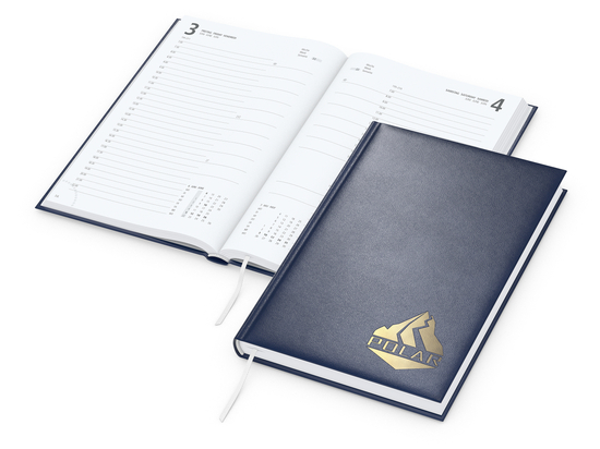 Buchkalender Advance Bestseller inkl. Prägung