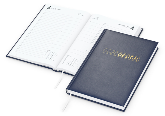 Buchkalender Advance Bestseller inkl. Prägung