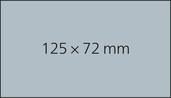Haftnotizblock Basic RECYCLING 50 Haftzettel, 125 × 72 mm