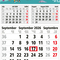 5-Monatskalender Budget 5 Bestseller (Einblatt)