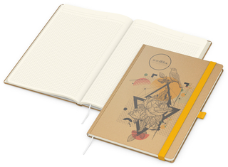 Notizbuch Match-Book Creme A4 Natura Bestseller