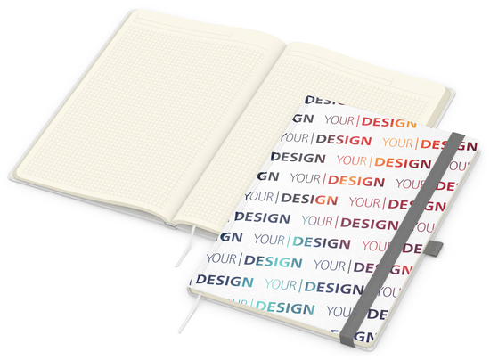 Notizbuch Match-Book Creme A4 Natura Bestseller