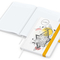 Notizbuch Match-Book White A5 Natura Bestseller