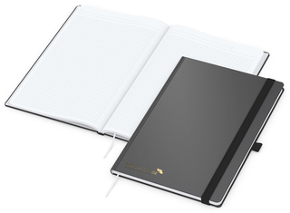 Notizbuch Vision-Book White A4 Bestseller inkl. Prägung