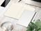 Notizbuch Vision-Book Creme A4 Bestseller inkl. Prägung
