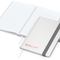 Notizbuch Vision-Book White A5 Bestseller inkl. Siebdruck-Digital