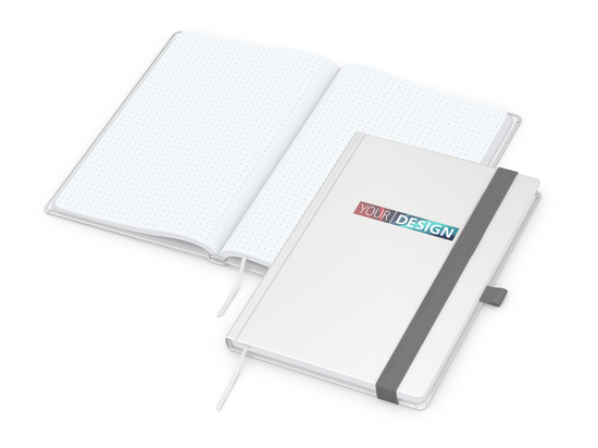 Notizbuch Vision-Book EXPRESS Kunstleder-Hardcover matt-farbig, DIN A5, Papierfarbe/Lineatur Hochweiß/Punktraster