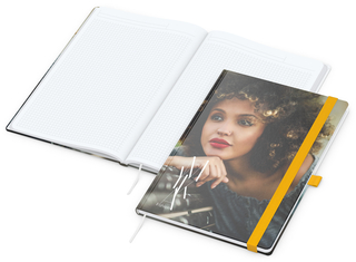 Notizbuch Match-Book White A4 Cover-Star Bestseller