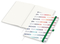 Notizbuch Match-Book RECYCLING Hardcover individuell bedruckt, DIN A4, Lineatur Punktraster, Einband-Material recyceltes Naturpapier