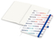 Notizbuch Match-Book RECYCLING Hardcover individuell bedruckt, DIN A4, Lineatur Punktraster, Einband-Material recyceltes Naturpapier
