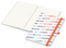 Notizbuch Match-Book RECYCLING Hardcover individuell bedruckt, DIN A4, Lineatur Punktraster, Einband-Material recyceltes Naturpapier