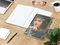 Notizbuch Match-Book RECYCLING Hardcover individuell bedruckt, DIN A4, Lineatur Punktraster, Einband-Material recyceltes Naturpapier