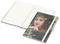 Notizbuch Match-Book RECYCLING Hardcover individuell bedruckt, DIN A4, Lineatur Punktraster, Einband-Material recyceltes Naturpapier