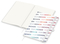 Notizbuch Match-Book RECYCLING Hardcover individuell bedruckt, DIN A4, Lineatur Punktraster, Einband-Material recyceltes Papier matt