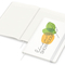 Notizbuch Match-Book RECYCLING Hardcover individuell bedruckt, DIN A4, Lineatur Winkelkaro, Einband-Material recyceltes Papier matt