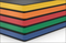 Notizbuch Hardcover Color-Book Ausstattung farbig, DIN A4, Lineatur Winkelkaro, Blindprägung inkl.