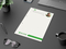 Schreibblock A4 Recycling, 50 Blatt