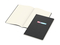 Notizbuch Copy-Book Seiten cremefarben Naturkarton-Softcover farbig, DIN A4, Lineatur Punktraster, Siebdruck-Digital inkl.