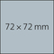 Haftnotizblock Basic 72 × 72 mm Format quadratisch, Blattanzahl 100