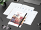 Wochenkalender vorne + Notizen hinten Match-Hybrid Papier-Hardcover, DIN A4, Einband-Material Papier matt