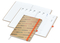 Wochenkalender vorne + Notizen hinten Match-Hybrid Papier-Hardcover, DIN A4, Einband-Material Naturpapier braun