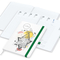 Wochenkalender vorne + Notizen hinten Match-Hybrid Papier-Hardcover, DIN A4, Einband-Material Naturpapier weiß