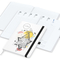 Wochenkalender vorne + Notizen hinten Match-Hybrid Papier-Hardcover, DIN A4, Einband-Material Naturpapier weiß