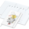 Wochenkalender vorne + Notizen hinten Match-Hybrid Papier-Hardcover, DIN A4, Einband-Material Naturpapier weiß