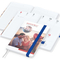 Wochenkalender vorne + Notizen hinten Match-Hybrid Papier-Hardcover, DIN A5, Einband-Material Papier matt