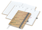 Wochenkalender vorne + Notizen hinten Match-Hybrid Papier-Hardcover, DIN A5, Einband-Material Naturpapier braun