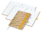 Wochenkalender vorne + Notizen hinten Match-Hybrid Papier-Hardcover, DIN A5, Einband-Material Naturpapier braun