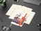 Wochenkalender links + Notizen rechts Match-Hybrid Papier-Hardcover A5, Einband-Material Papier matt