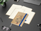 Wochenkalender links + Notizen rechts Match-Hybrid Papier-Hardcover A5, Einband-Material Naturpapier braun