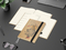 Wochenkalender links + Notizen rechts Match-Hybrid Papier-Hardcover A5, Einband-Material Naturpapier braun