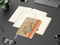 Wochenkalender links + Notizen rechts Match-Hybrid Papier-Hardcover A5, Einband-Material Naturpapier braun